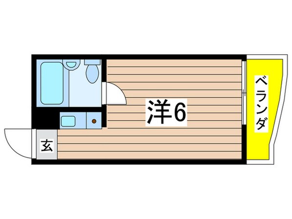 ド－ル本願寺の物件間取画像